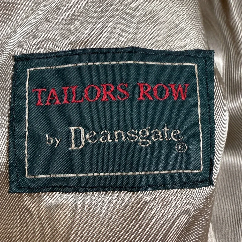 VTG Tailors Row Deansgate Corduroy Sport Coat Blazer Mens 42S Made in Slovakia